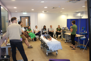 Marijke teaching APLS